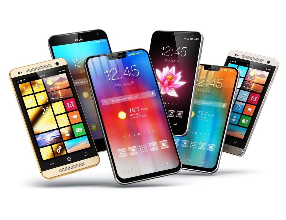 Smartphones com clima natalino